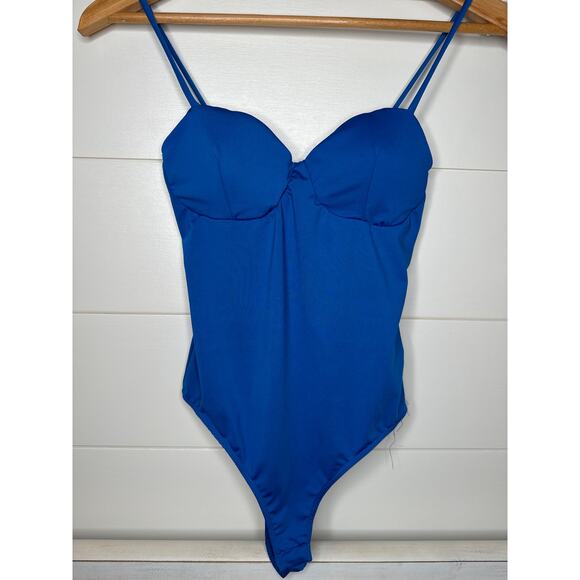 ❤️ 21 Saints Royal Blue Body Suit Lightly Padded, Adjustable Straps NWT Size MED - Picture 1 of 3